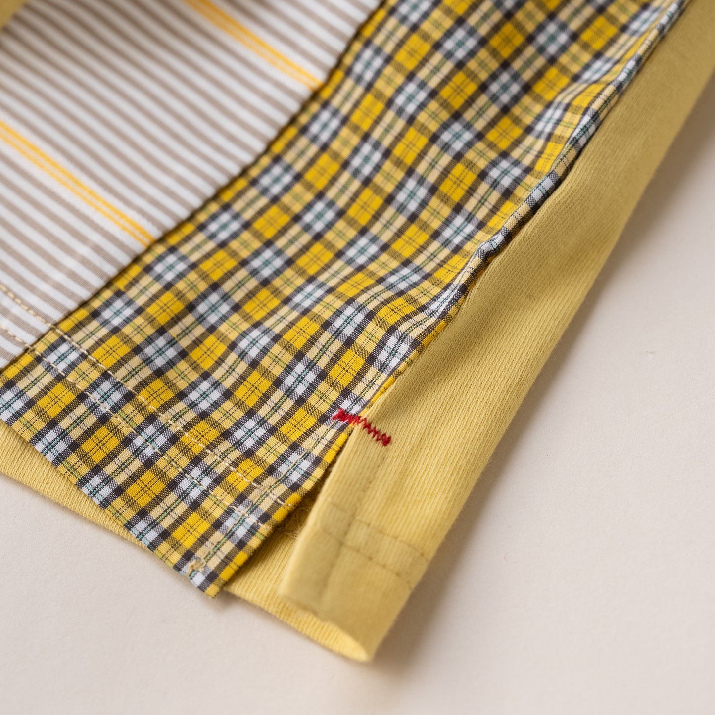 スイッチングTシャツ　BEIGE