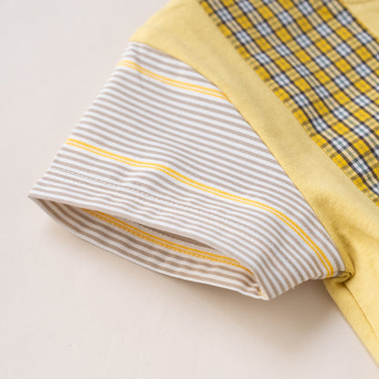 スイッチングTシャツ　BEIGE