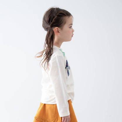 プードルモチーフTシャツ　OFF-WHITE