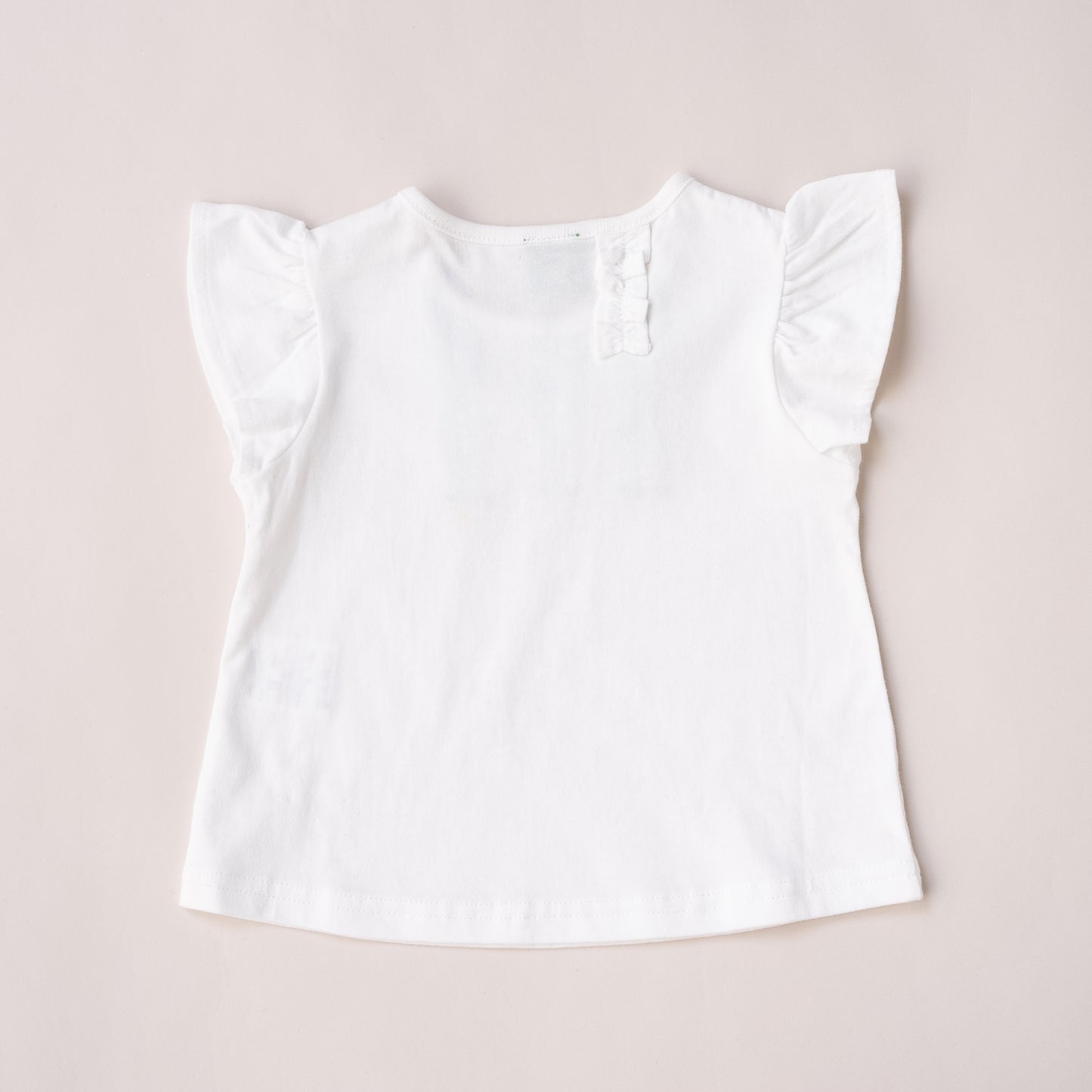 花柄フリルセット　OFF-WHITE