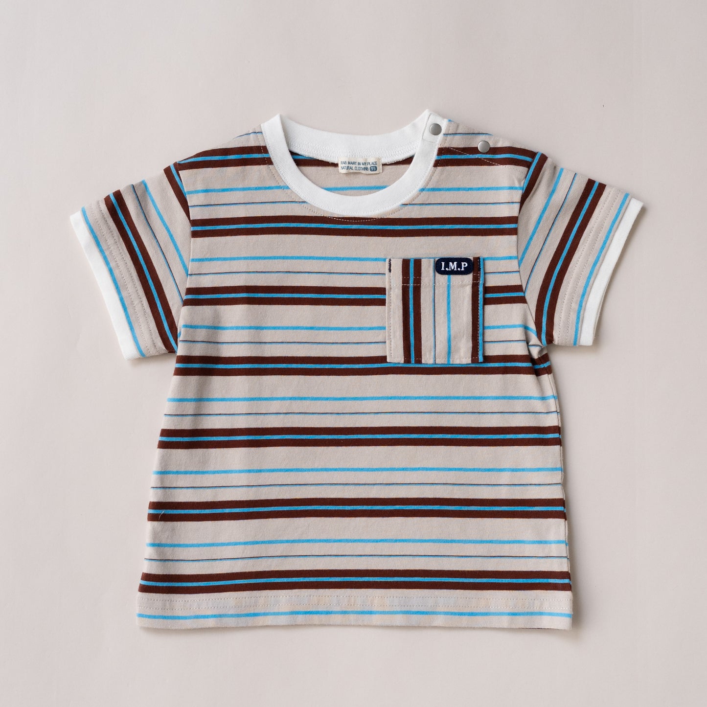 ボーダーTシャツ　BEIGE