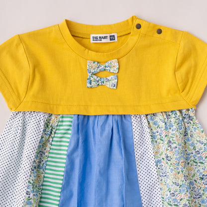パッチワークチュニック　YELLOW