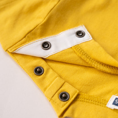 パッチワークチュニック　YELLOW
