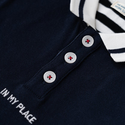 ポロシャツ　NAVY