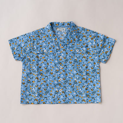 開襟シャツ　PRINT