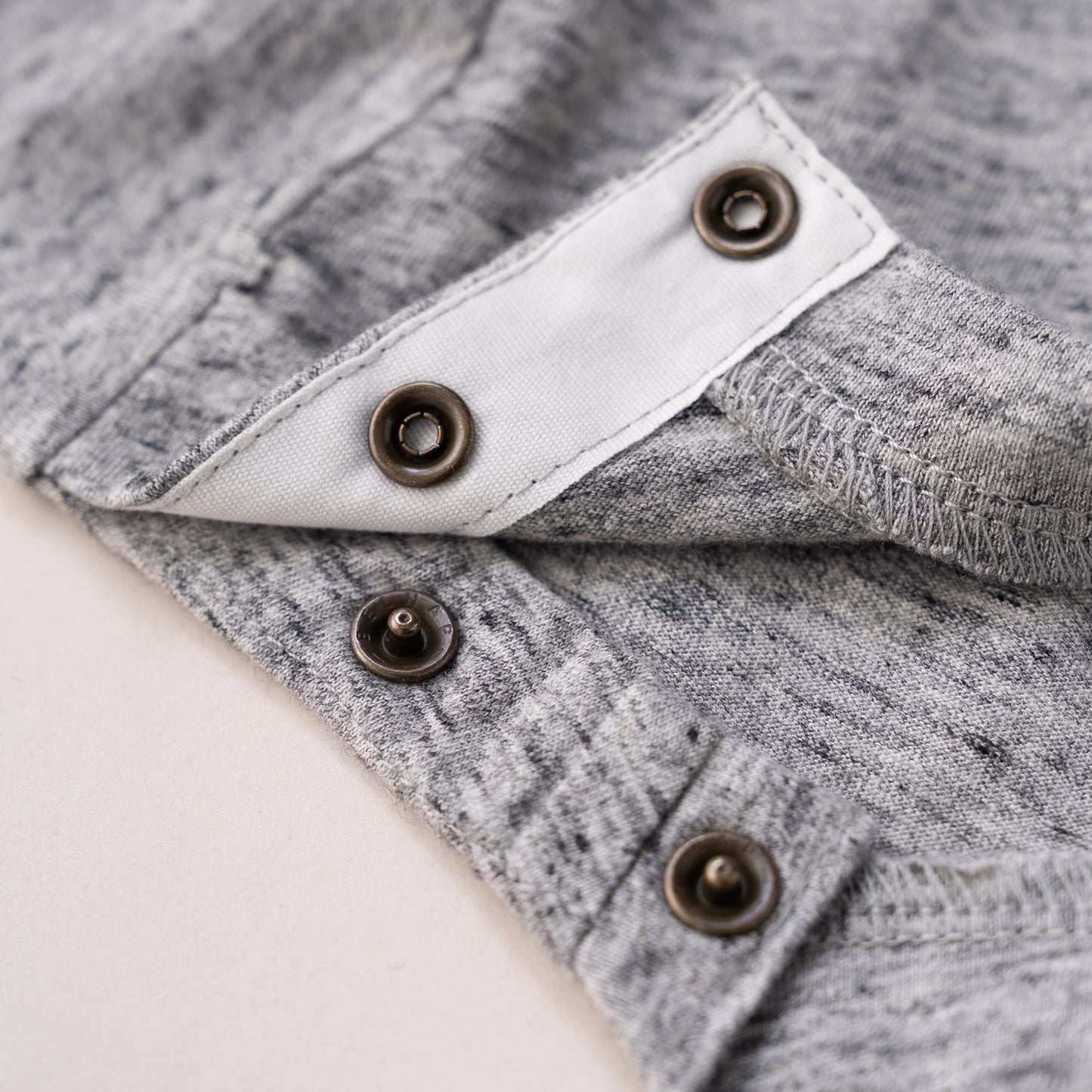 パッチワークチュニック　GRAY