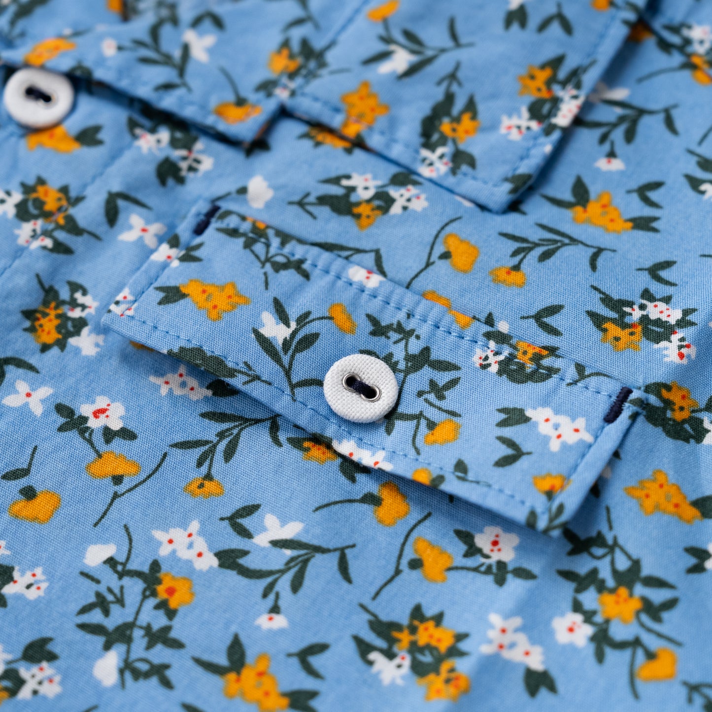 開襟シャツ　PRINT