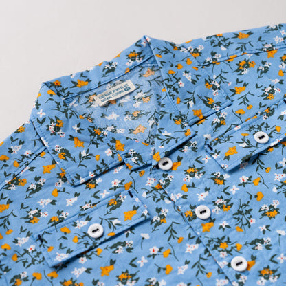 開襟シャツ　PRINT