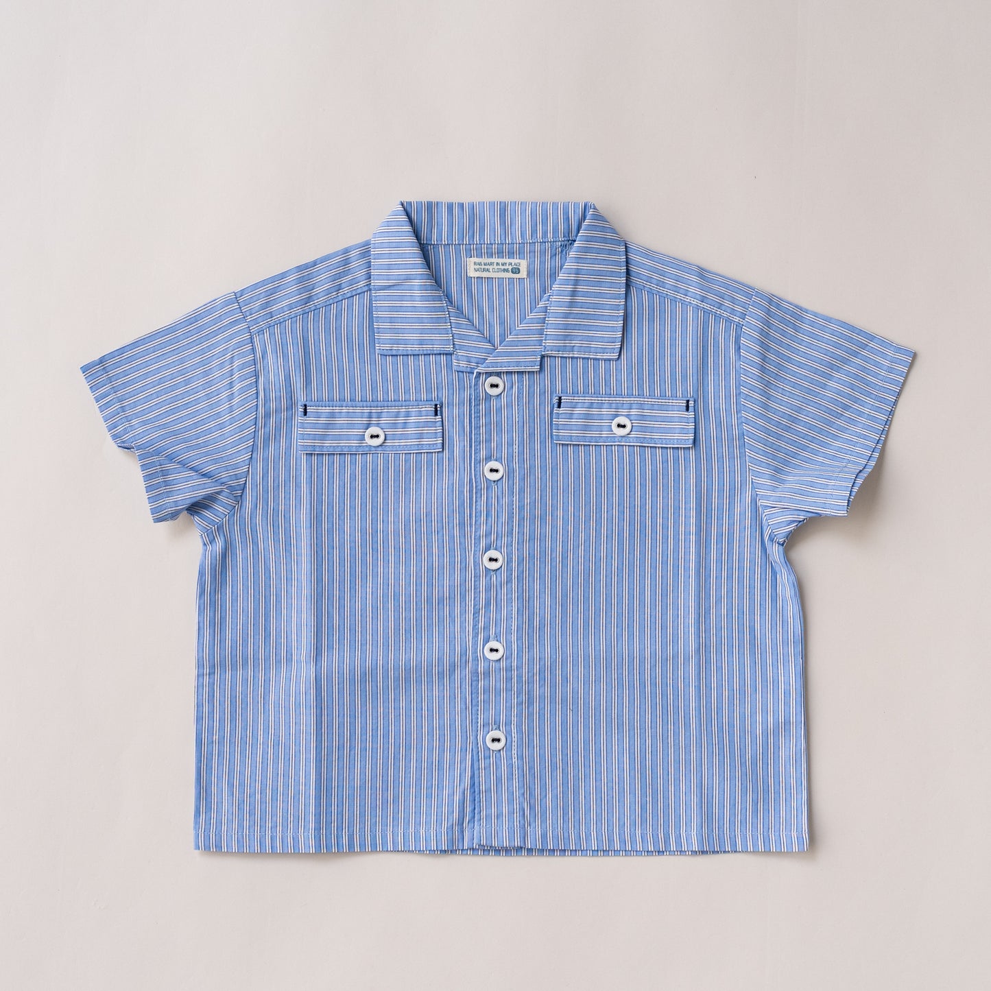 開襟シャツ　STRIPE