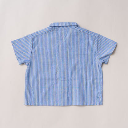 開襟シャツ　STRIPE