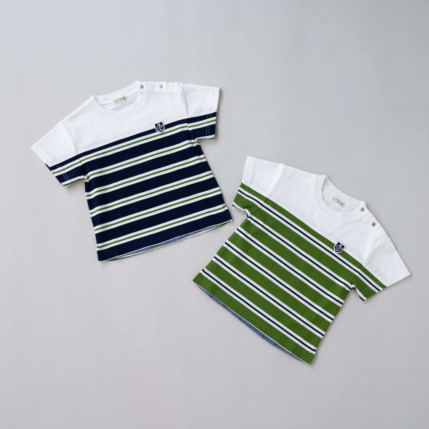 ボーダーTシャツ　NAVY