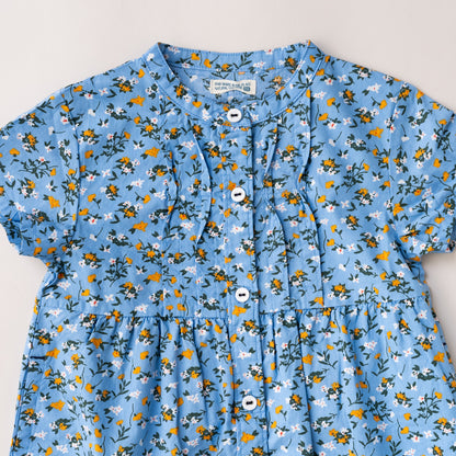 ブラウスワンピース　PRINT