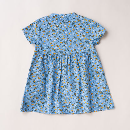 ブラウスワンピース　PRINT