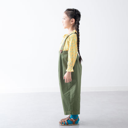 オーバーサイズサロペット　KHAKI