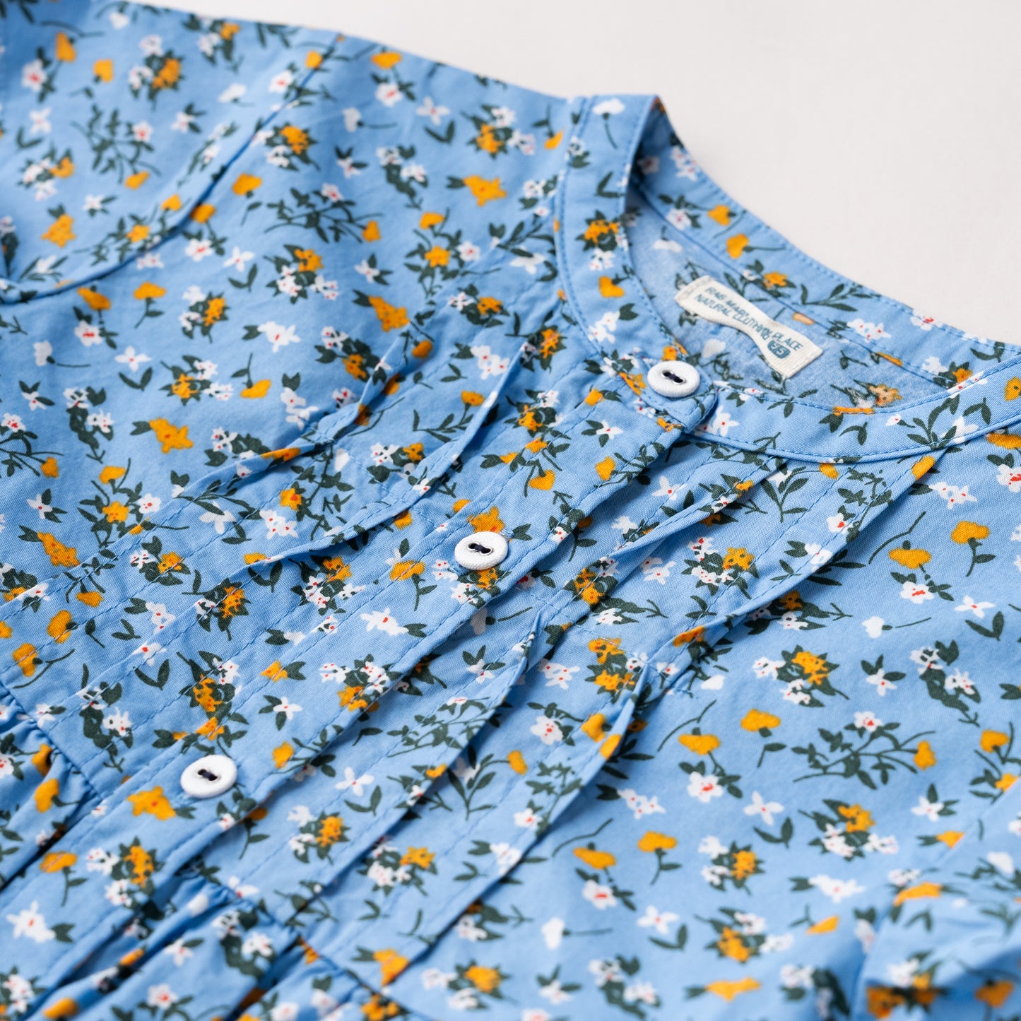 ブラウスワンピース　PRINT