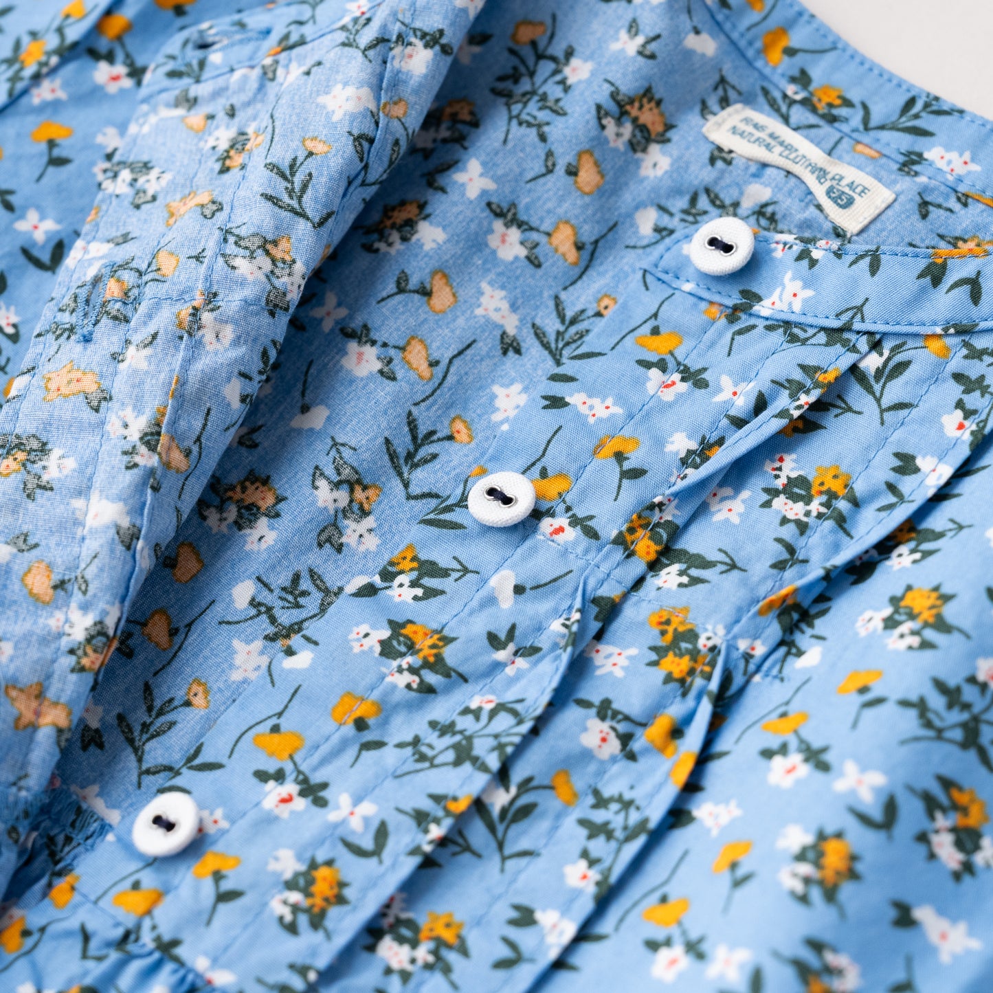 ブラウスワンピース　PRINT