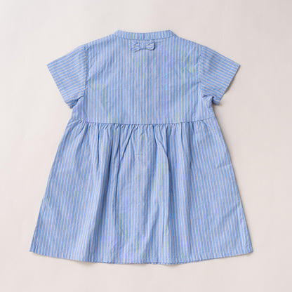 ブラウスワンピース　STRIPE
