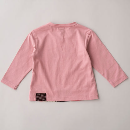 ベビープリントTシャツ　PINK