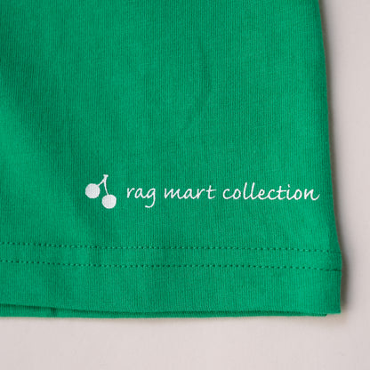 ラウンドカラーTシャツ　GREEN