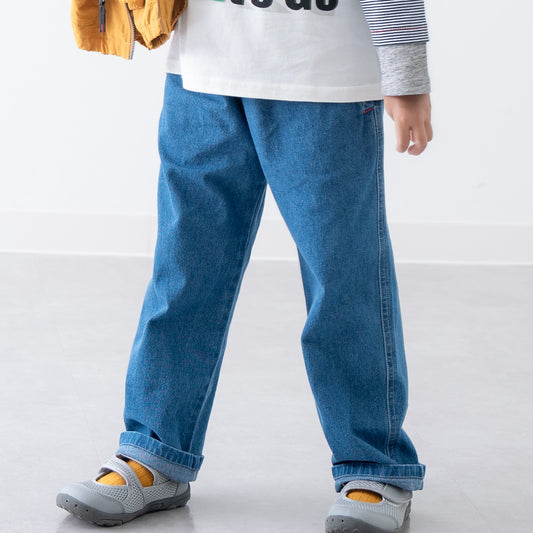 デニムワークパンツ　BLUE