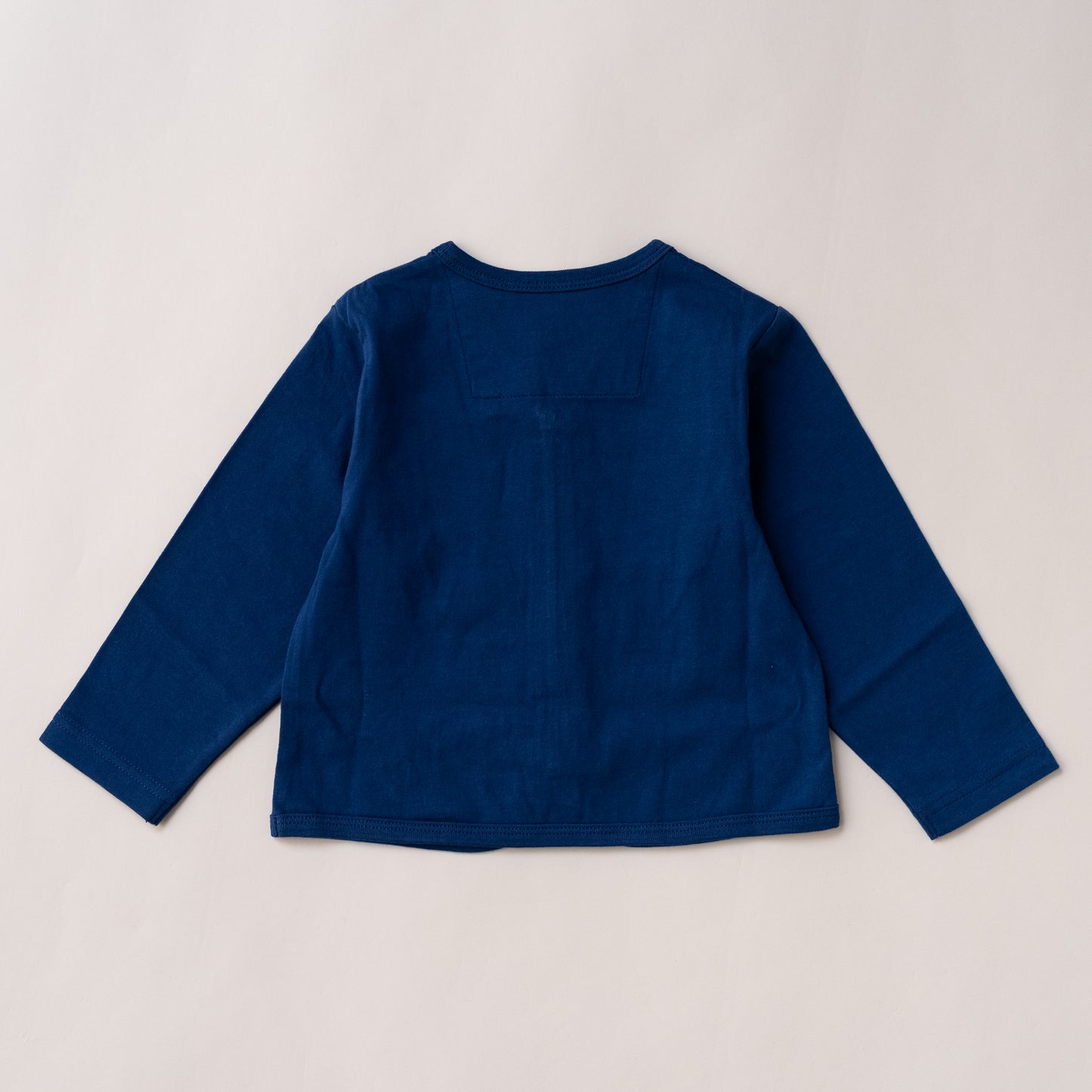 Vネックジップカーデ　NAVY