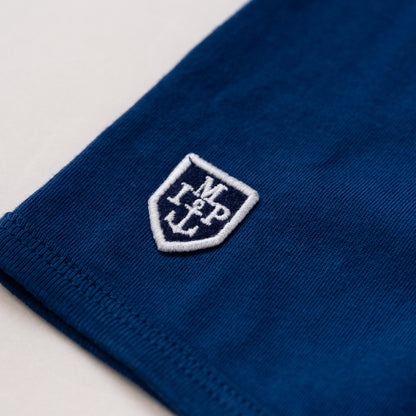 Vネックジップカーデ　NAVY