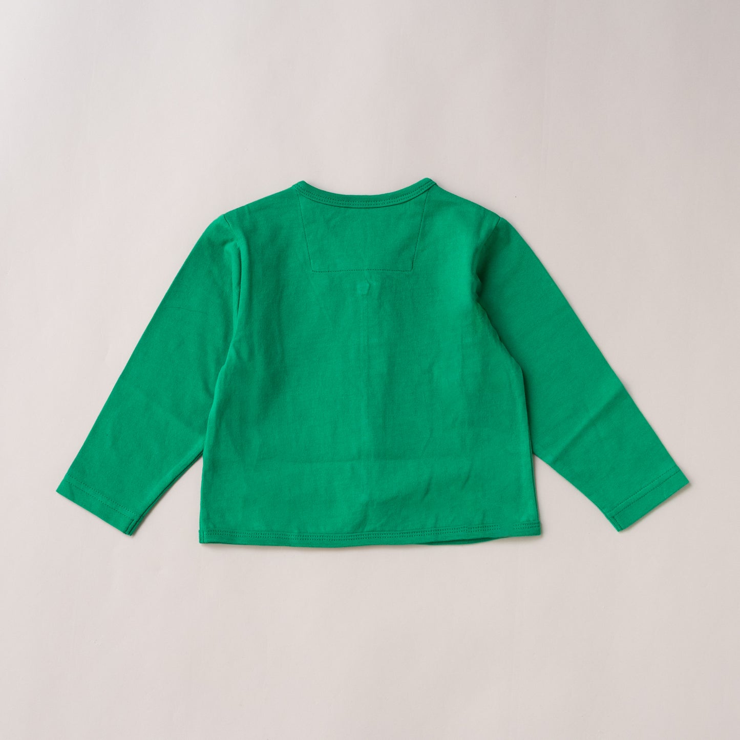 Vネックジップカーデ　GREEN