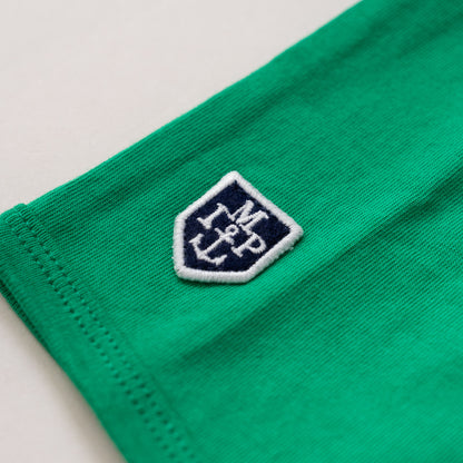 Vネックジップカーデ　GREEN