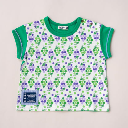 ショートスリーブTシャツ【ぶどう】　GREEN