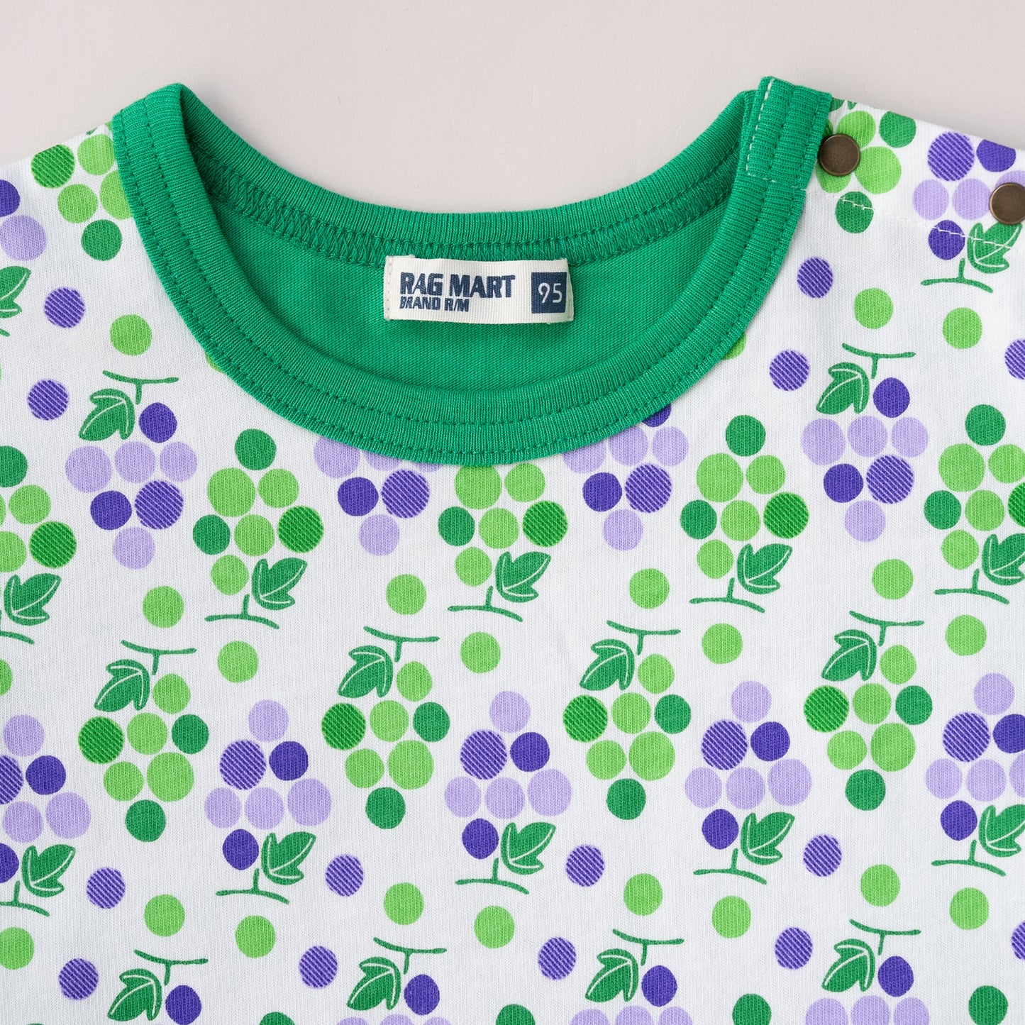 ショートスリーブTシャツ【ぶどう】　GREEN