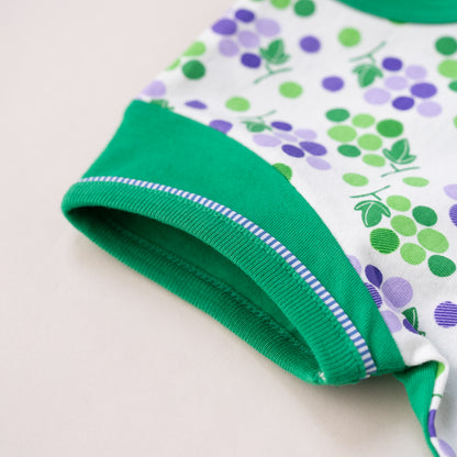 ショートスリーブTシャツ【ぶどう】　GREEN