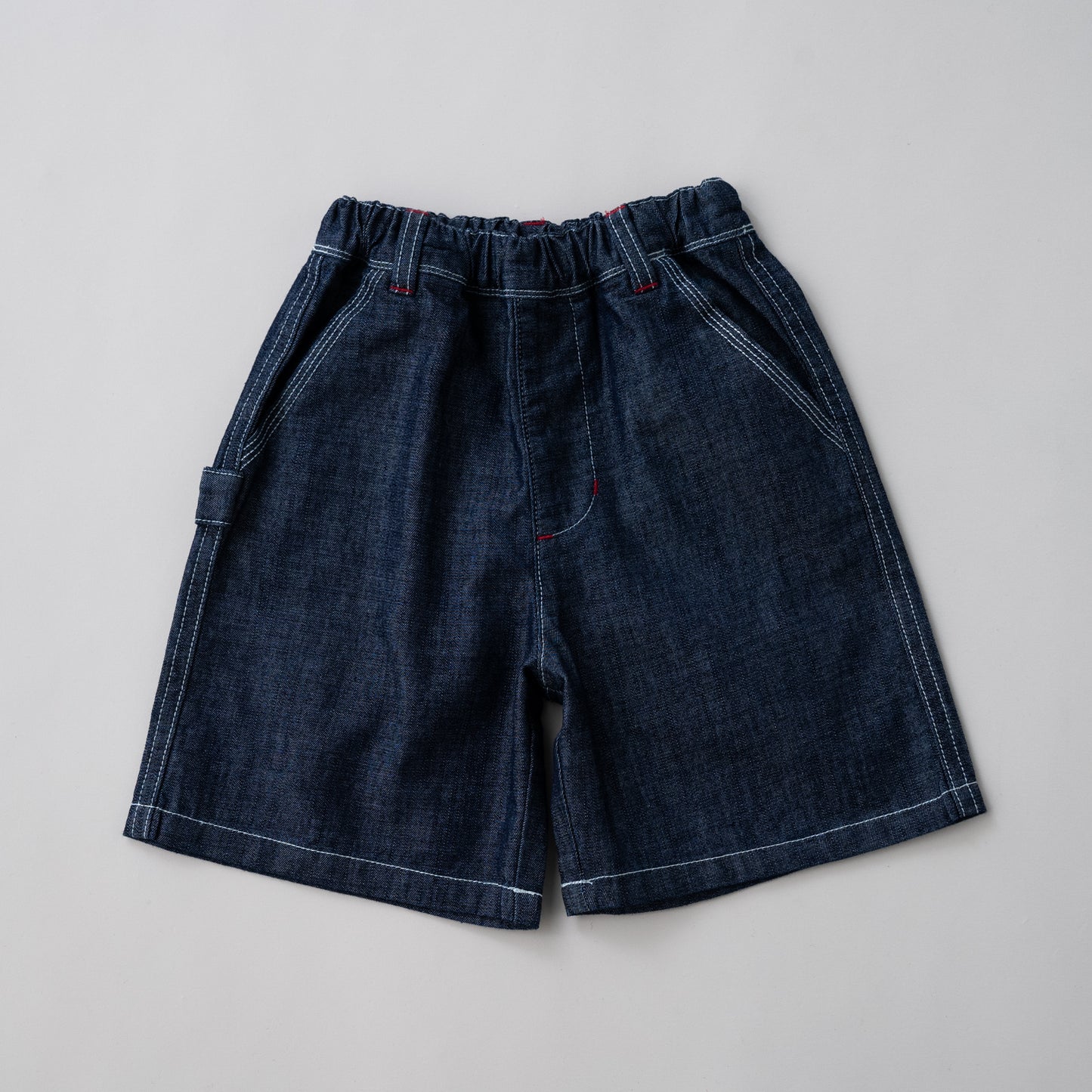 デニムパンツ (５分丈)　NAVY