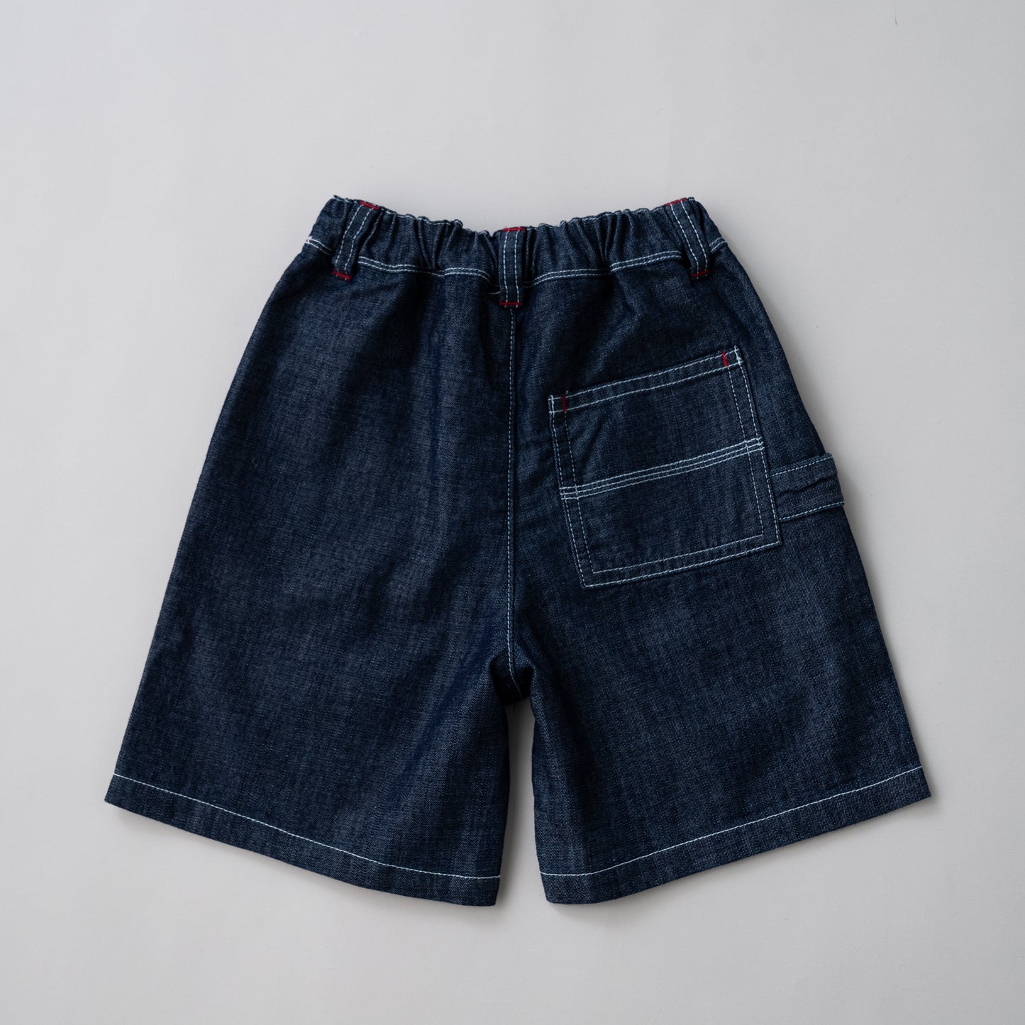 デニムパンツ (５分丈)　NAVY