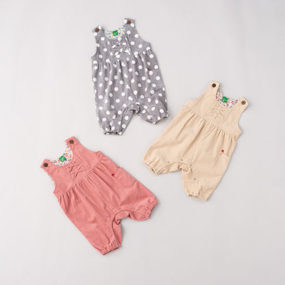 ベビーサロペット【ガール】　BEIGE