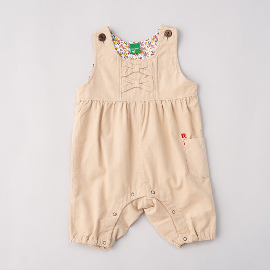 ベビーサロペット【ガール】　BEIGE