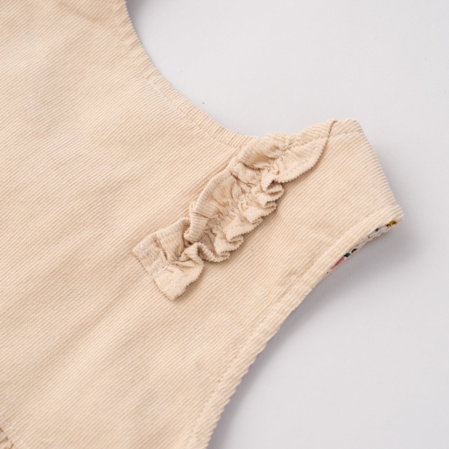 ベビーサロペット【ガール】　BEIGE