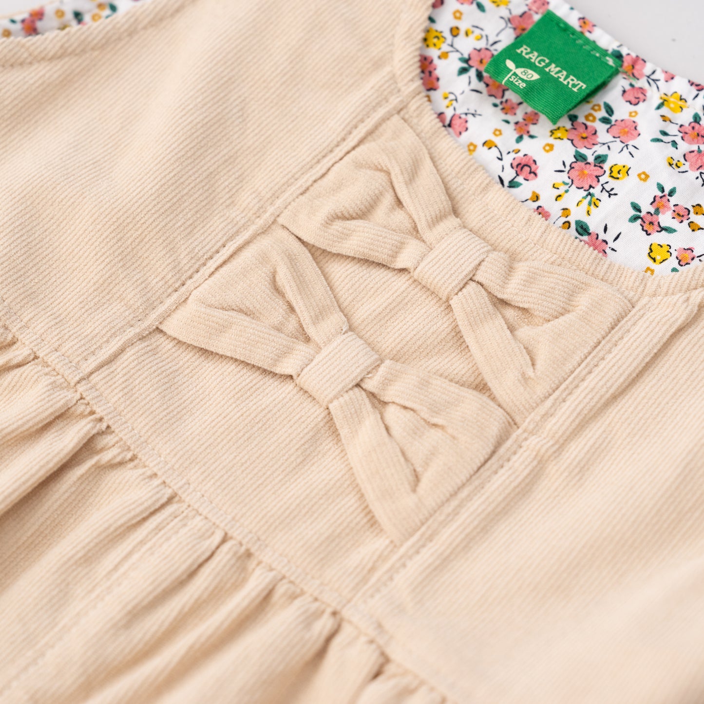 ベビーサロペット【ガール】　BEIGE