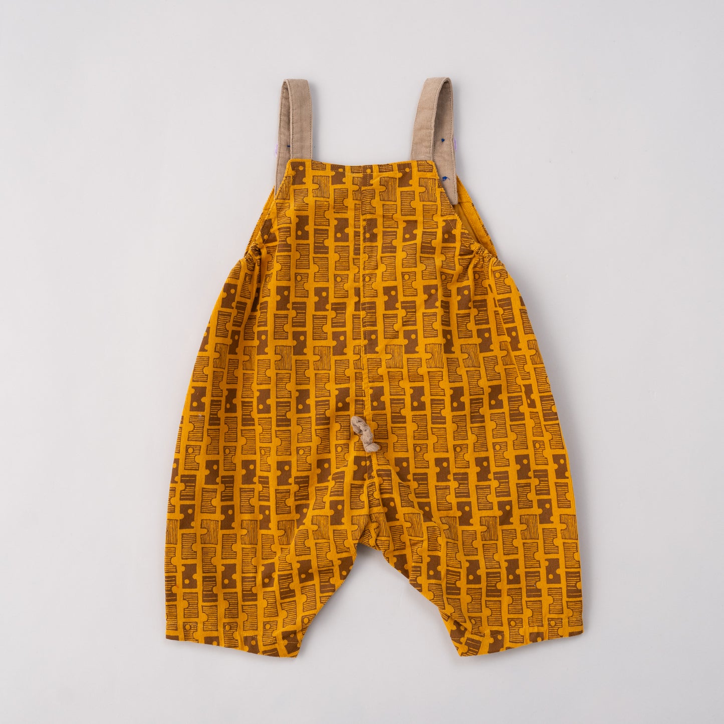 ベビーサロペット【ユニ】　YELLOW