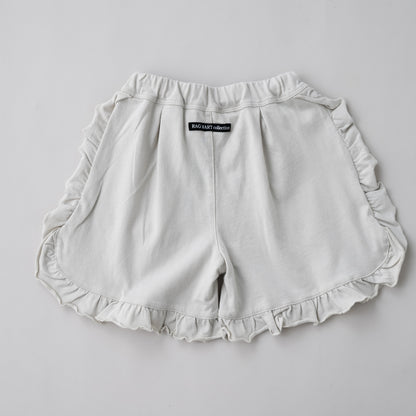 サイドフリルショートパンツ　GRAY