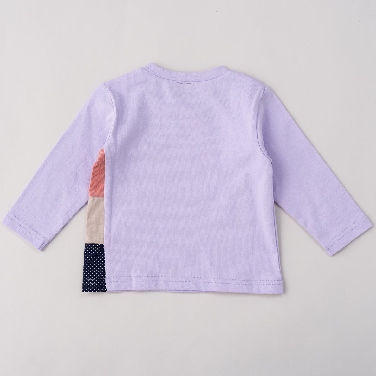 ベビープリントTシャツ【ニワトリ】　PURPLE
