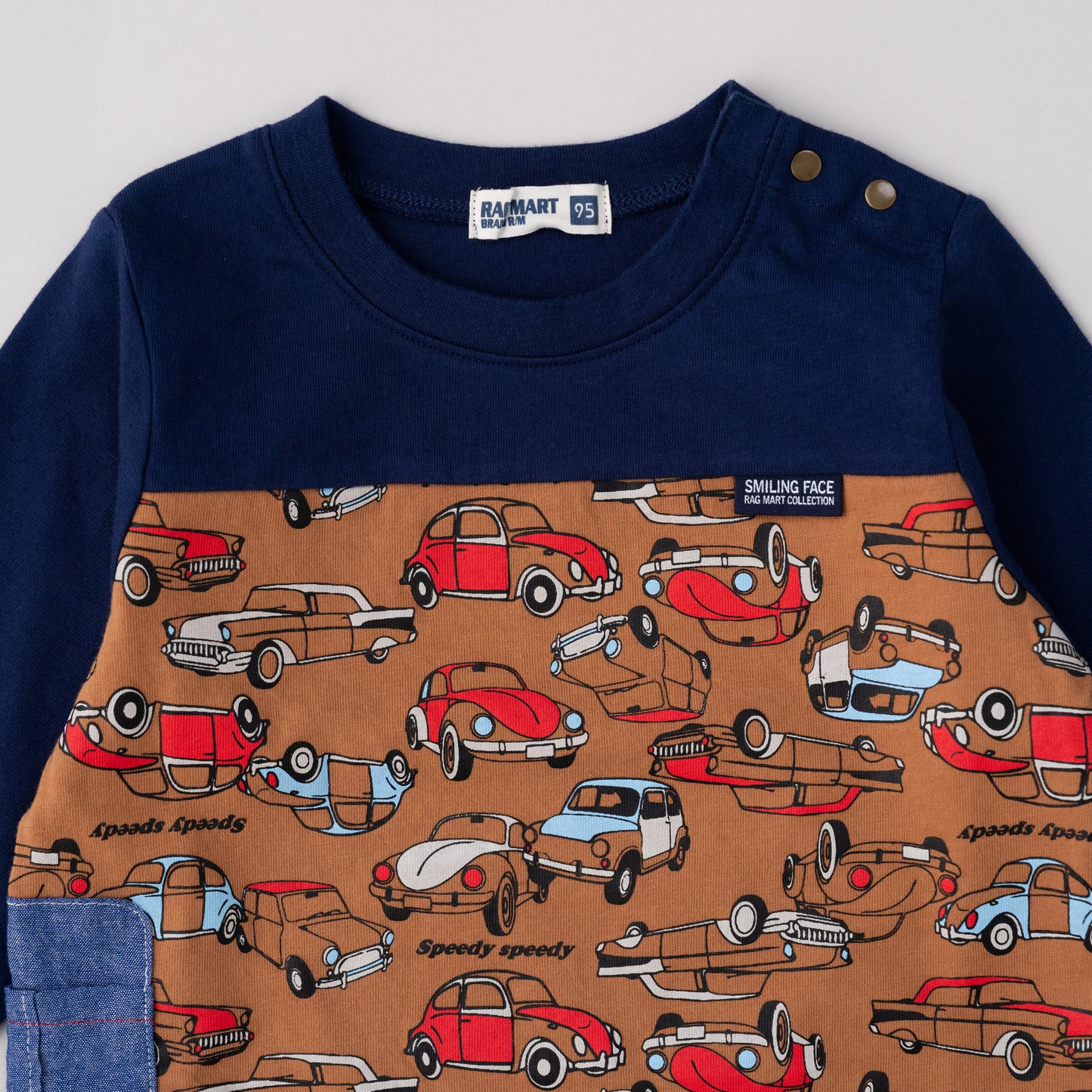 レトロカープリントTシャツ　CAMEL