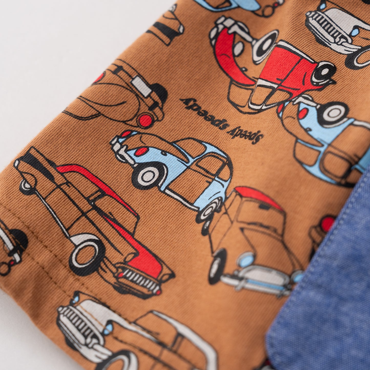 レトロカープリントTシャツ　CAMEL