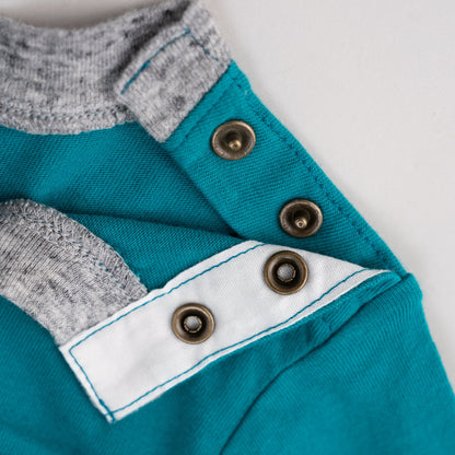 レトロカープリントTシャツ　GREEN