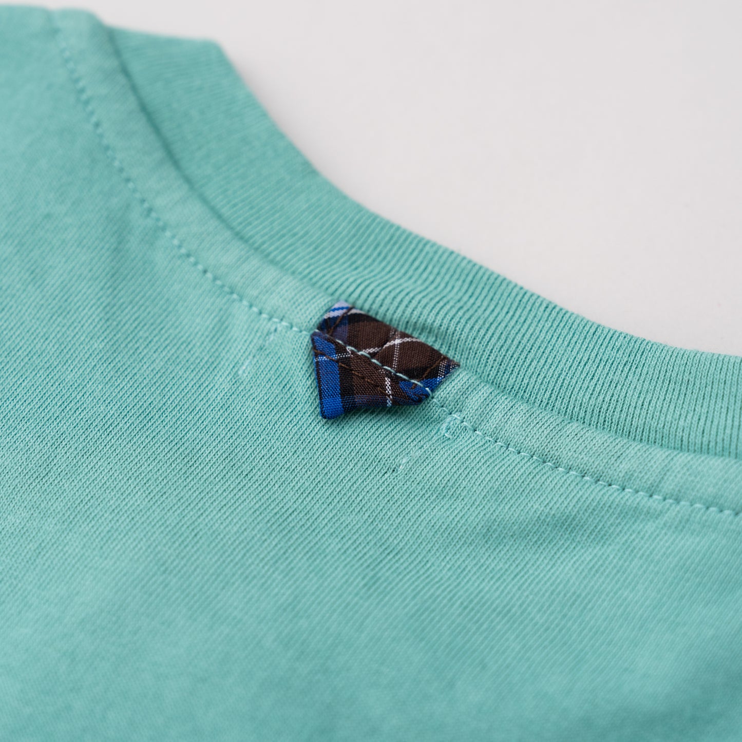 ヘンリーネックTシャツ　GREEN