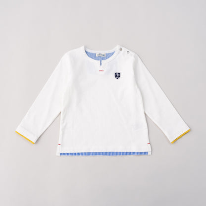 ワンポイントTシャツ　OFF-WHITE