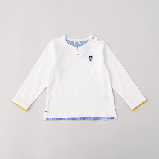 ワンポイントTシャツ　OFF-WHITE
