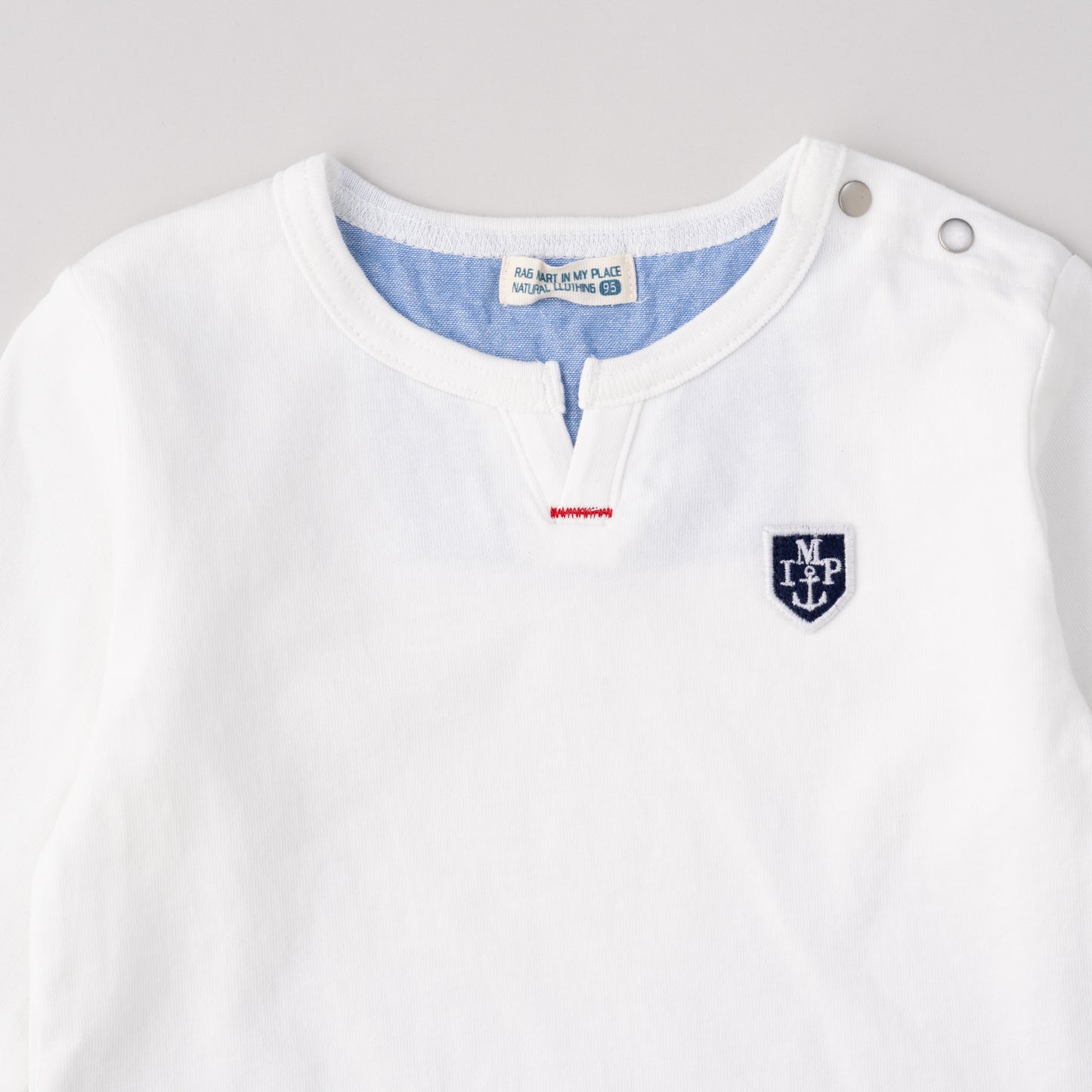 ワンポイントTシャツ　OFF-WHITE