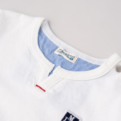 ワンポイントTシャツ　OFF-WHITE