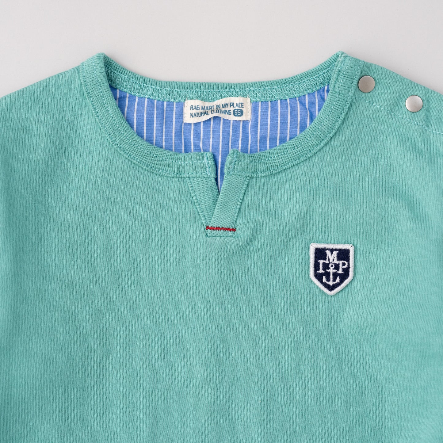 ワンポイントTシャツ　GREEN