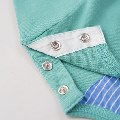 ワンポイントTシャツ　GREEN